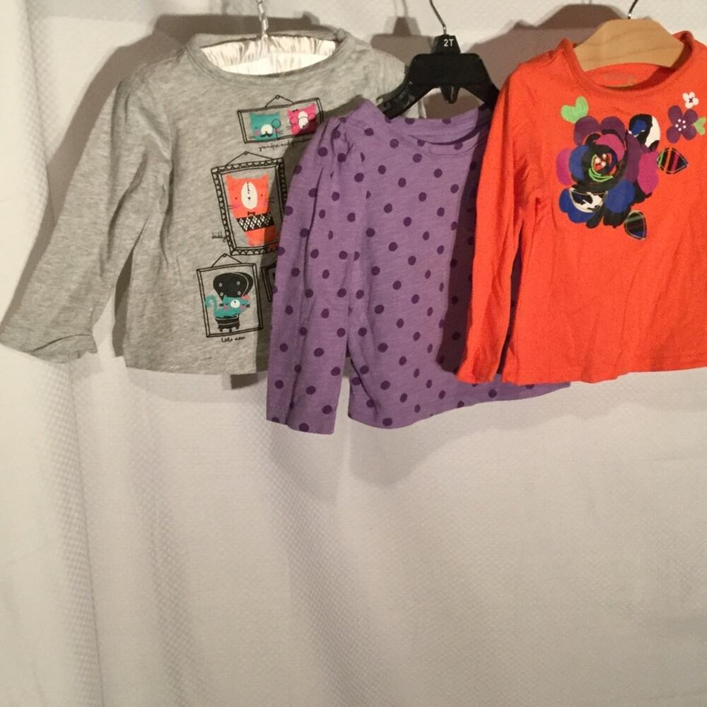 Baby girl. Long sleeve t bundle of 3 18m
